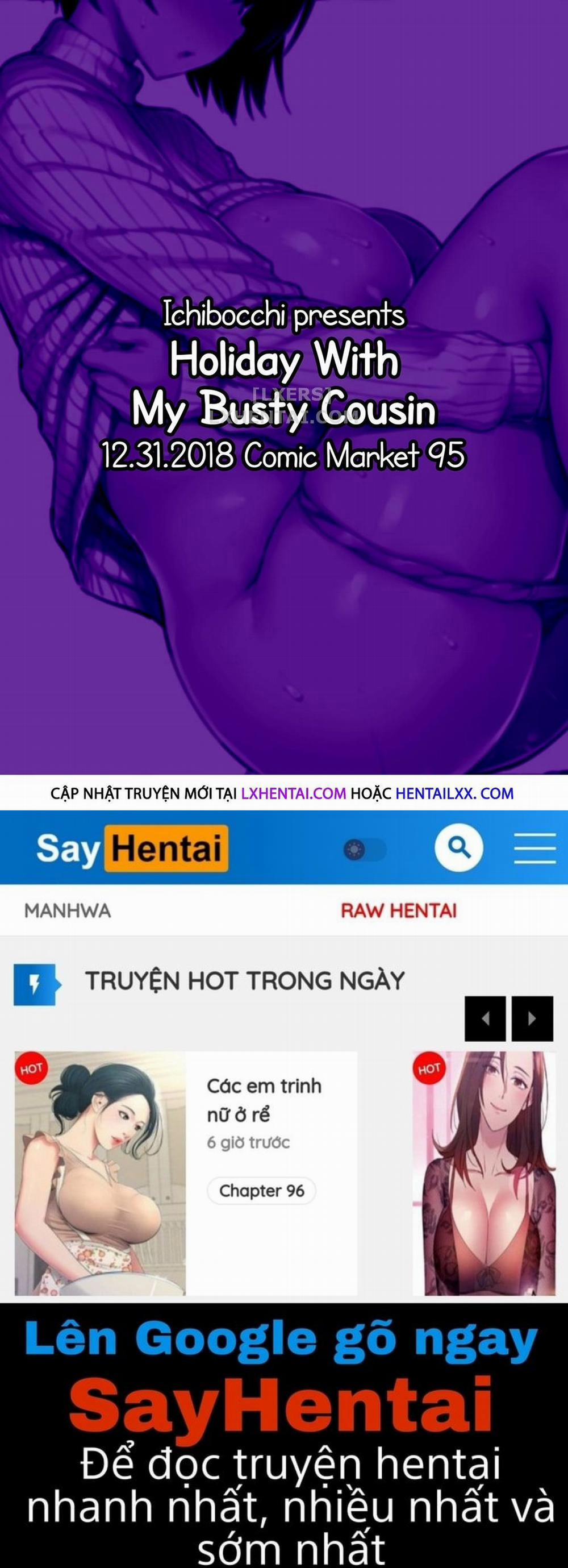 Kì nghỉ cùng người chị họ ngực khủng 1 trang 24