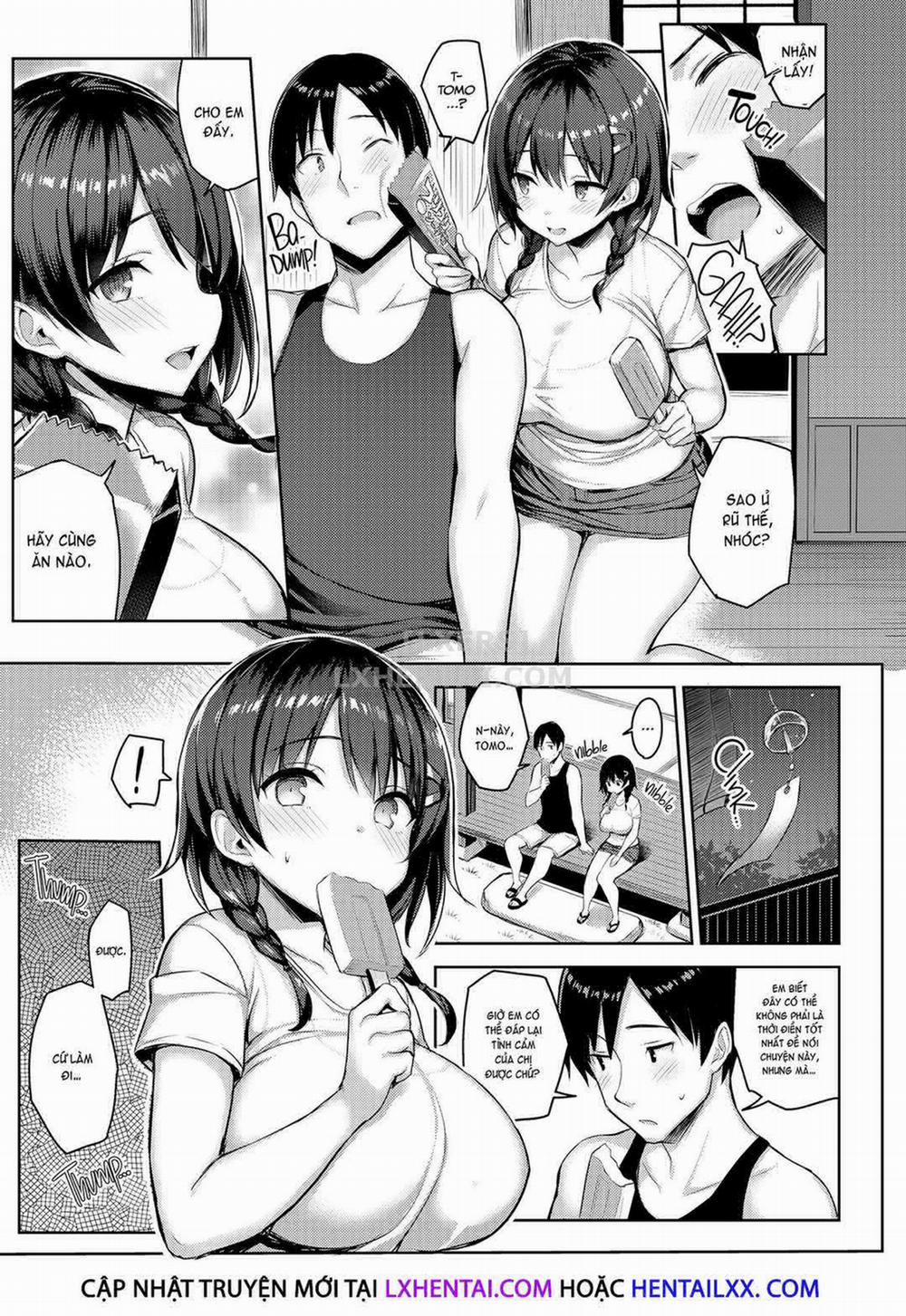 Kì nghỉ cùng người chị họ ngực khủng 2 trang 8
