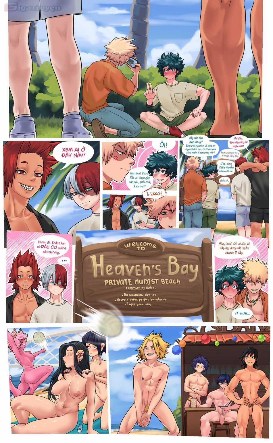 Kì nghỉ đặc biệt- Học viện anh hùng 1 trang 6