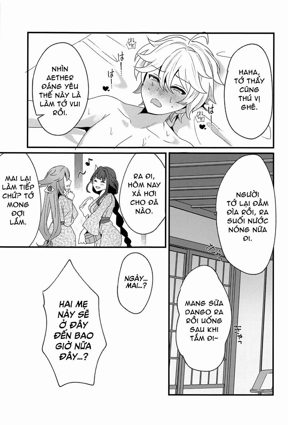 Kì nghỉ tại suối nước nóng Inazuma Khổ thân ông cháu:)))) trang 29