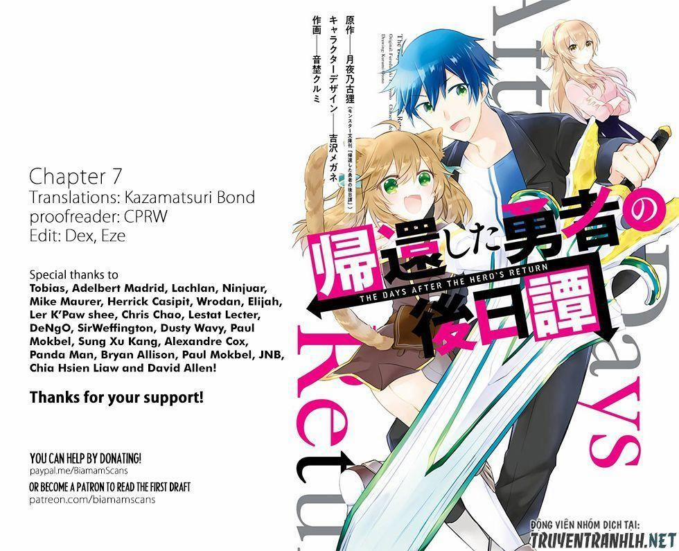 Kikanshita Yuusha No Gojitsudan 7 trang 1