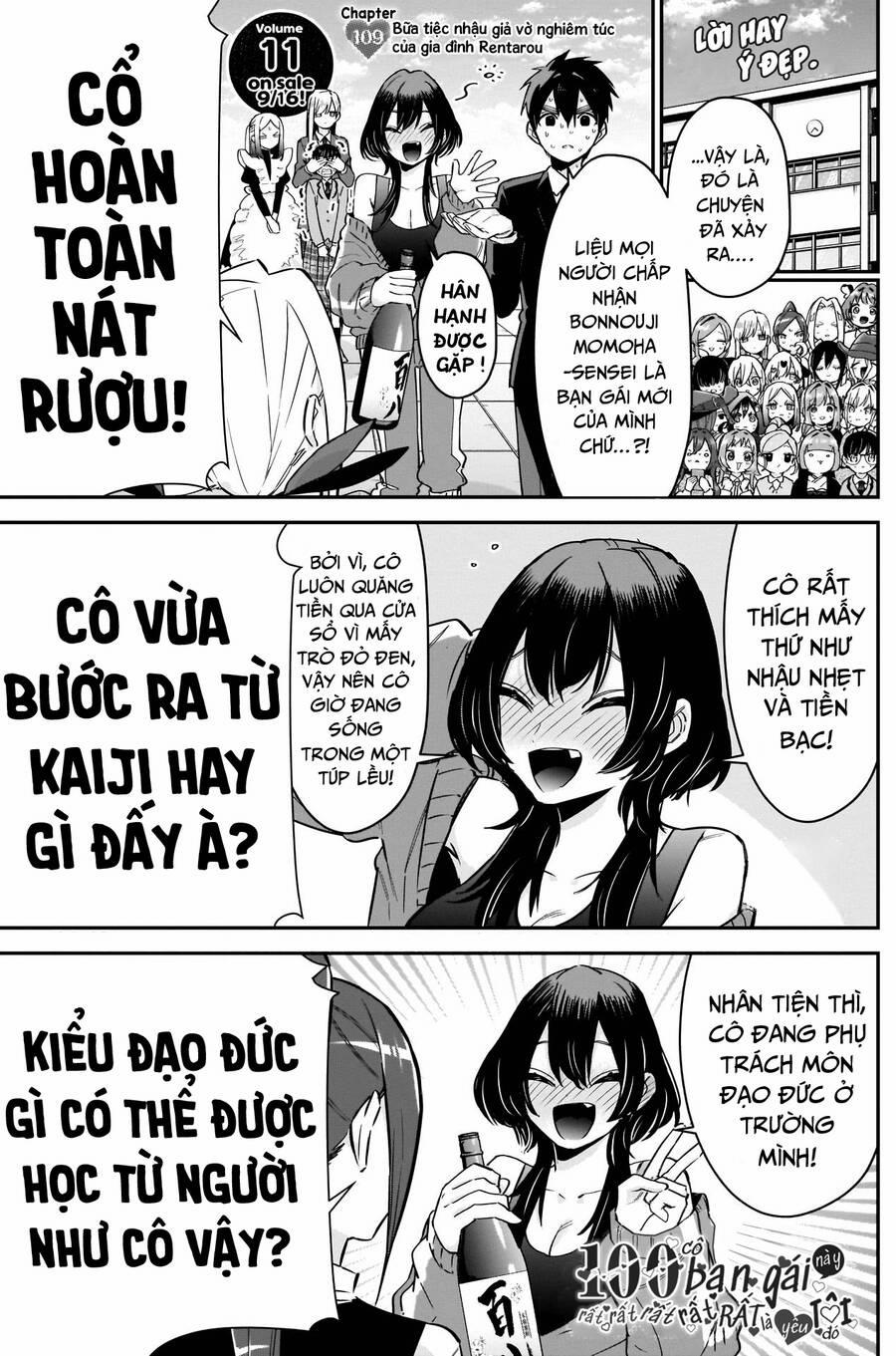 Kimi No Koto Ga Dai Dai Dai Dai Daisuki Na 100-Ri No Kanojo 109 trang 1