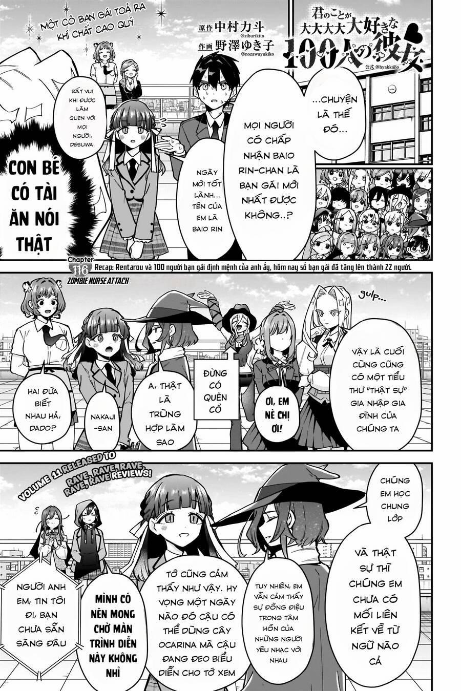 Kimi No Koto Ga Dai Dai Dai Dai Daisuki Na 100-Ri No Kanojo 116 trang 1