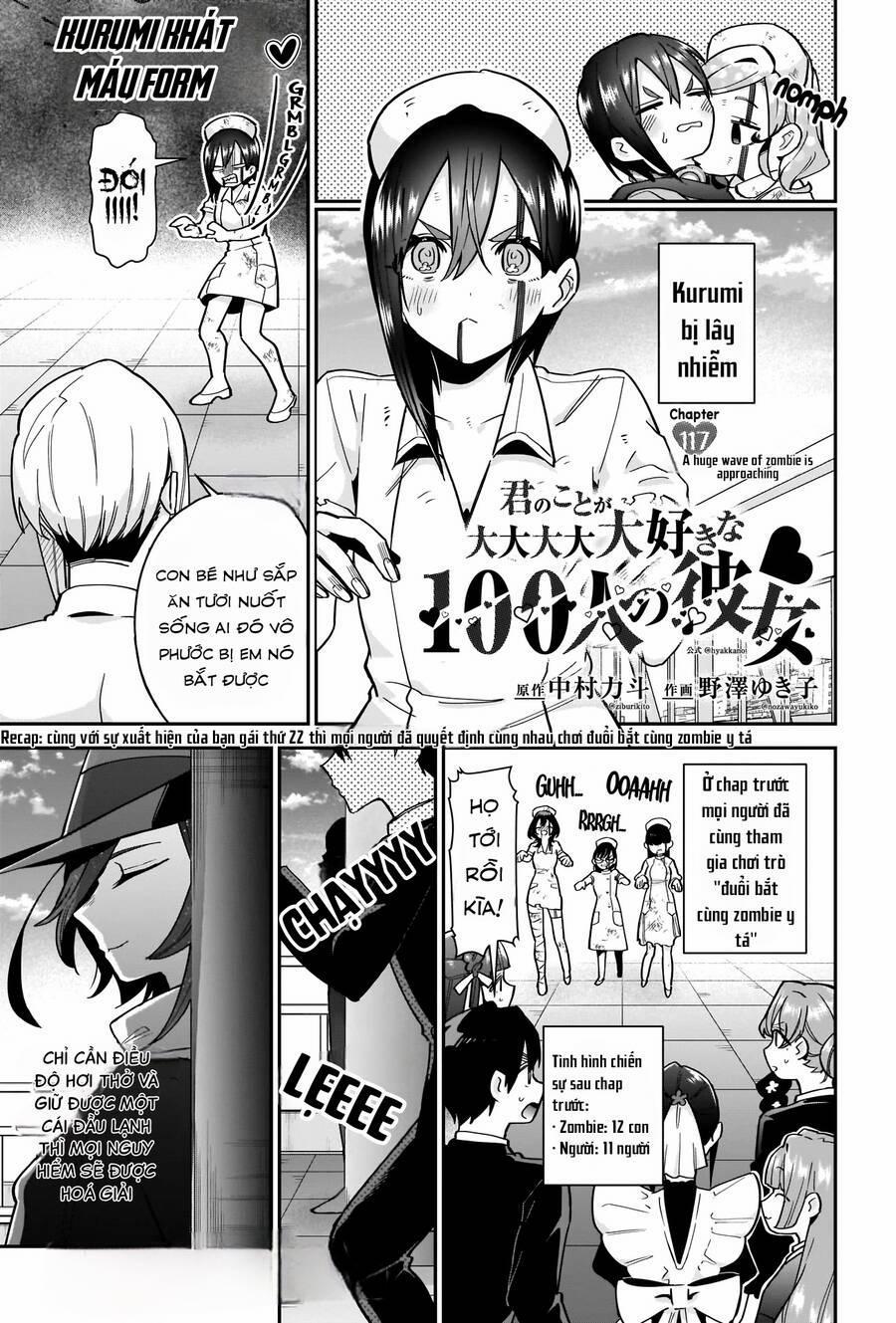 Kimi No Koto Ga Dai Dai Dai Dai Daisuki Na 100-Ri No Kanojo 117 trang 1