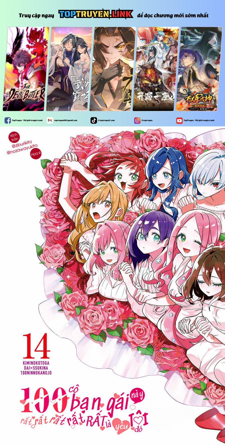 Kimi No Koto Ga Dai Dai Dai Dai Daisuki Na 100-Ri No Kanojo 119 trang 0