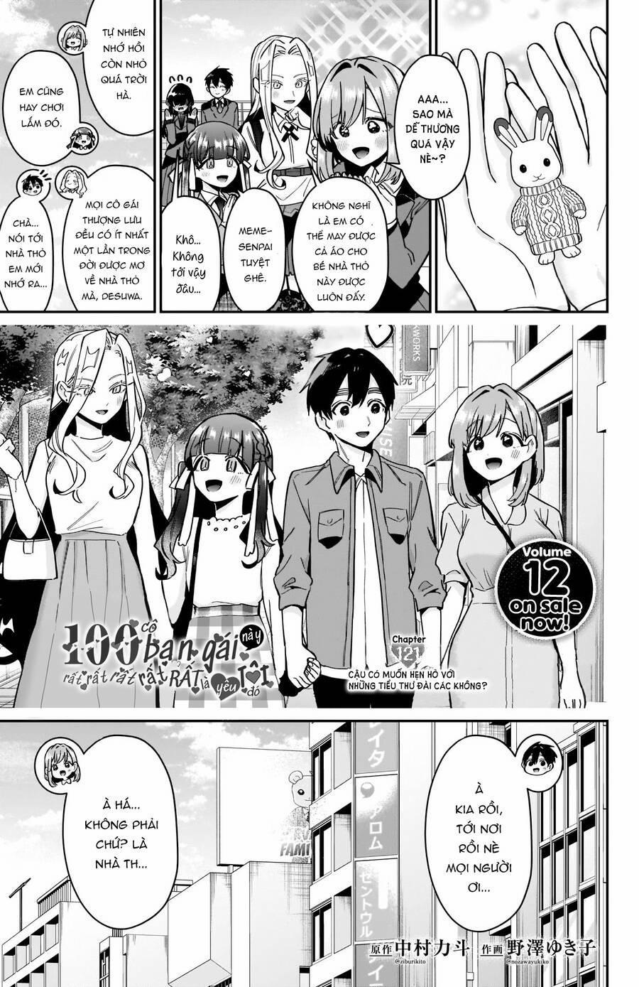 Kimi No Koto Ga Dai Dai Dai Dai Daisuki Na 100-Ri No Kanojo 121 trang 1