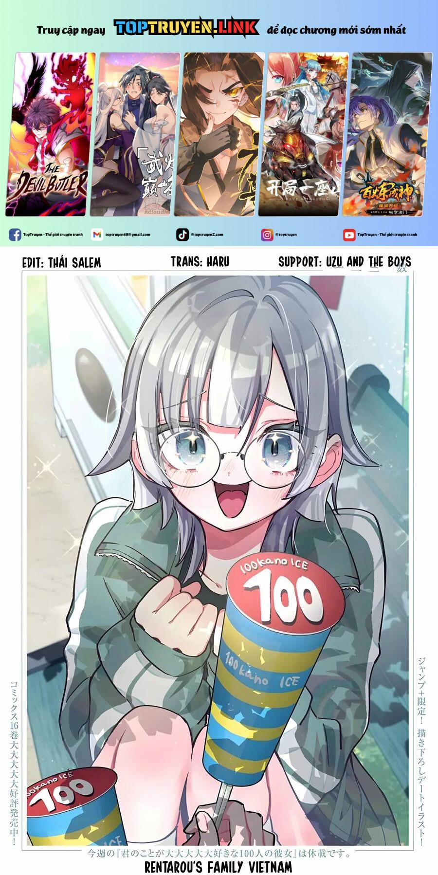 Kimi No Koto Ga Dai Dai Dai Dai Daisuki Na 100-Ri No Kanojo 124 trang 0