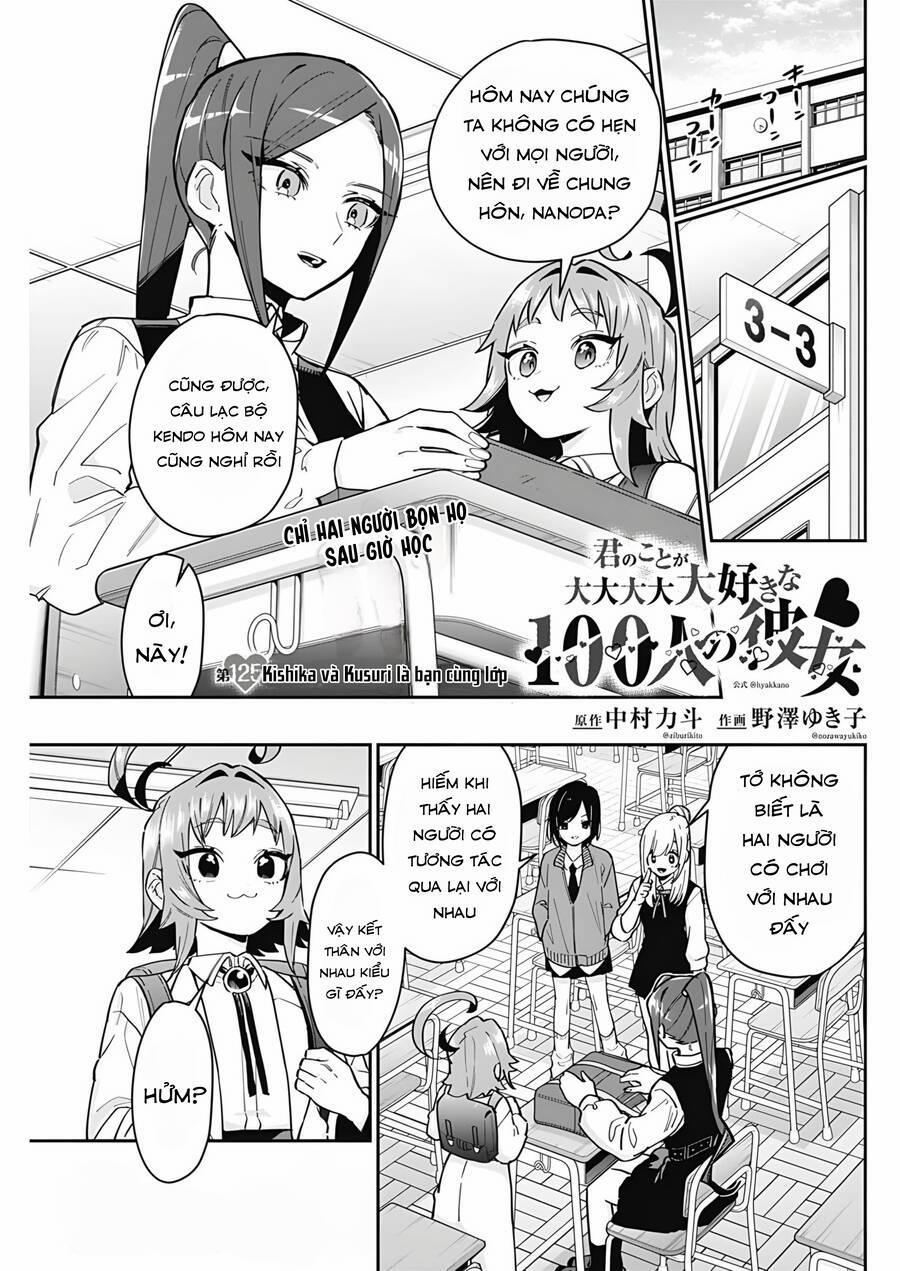Kimi No Koto Ga Dai Dai Dai Dai Daisuki Na 100-Ri No Kanojo 125 trang 1