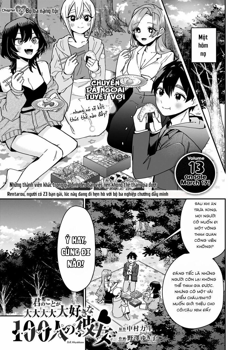 Kimi No Koto Ga Dai Dai Dai Dai Daisuki Na 100-Ri No Kanojo 129 trang 1