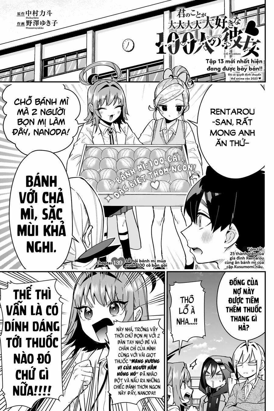 Kimi No Koto Ga Dai Dai Dai Dai Daisuki Na 100-Ri No Kanojo 139 trang 1