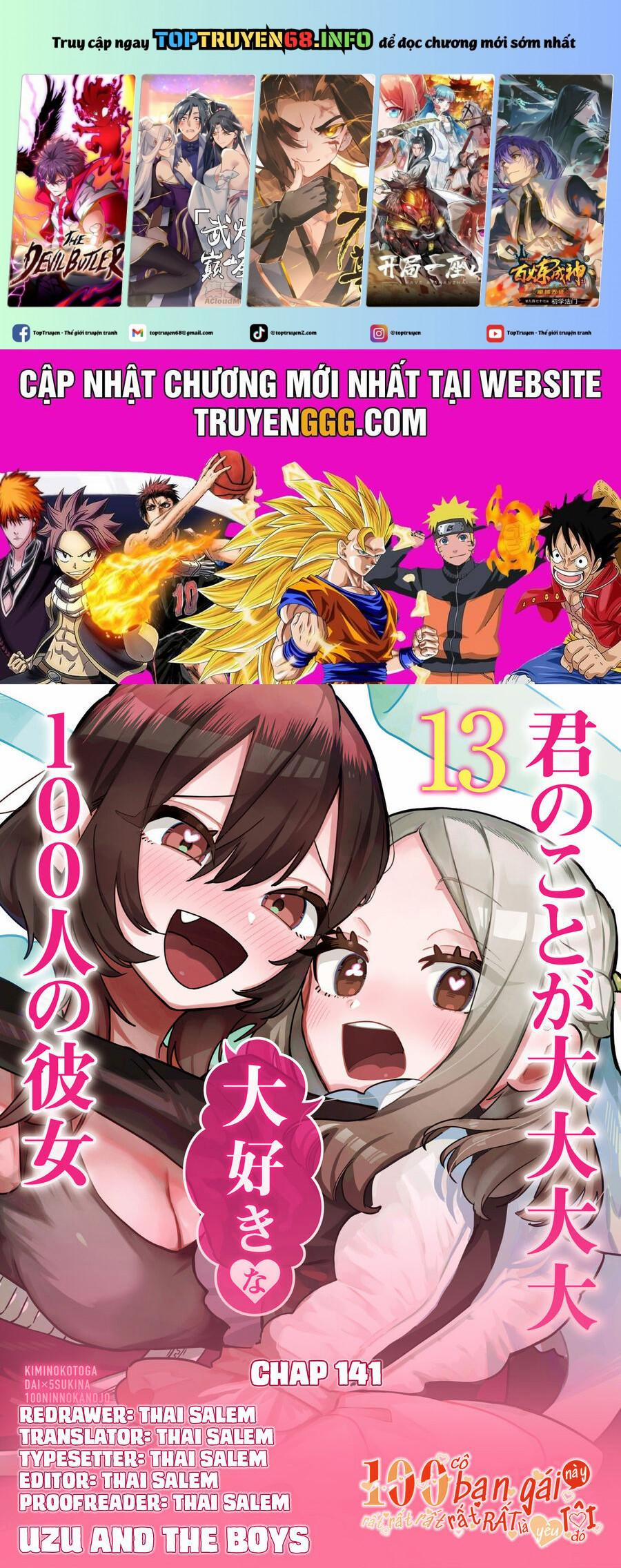 Kimi No Koto Ga Dai Dai Dai Dai Daisuki Na 100-Ri No Kanojo 141 trang 0
