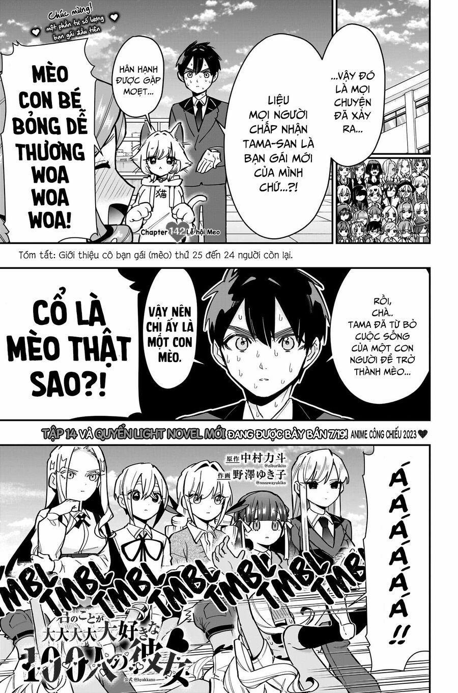 Kimi No Koto Ga Dai Dai Dai Dai Daisuki Na 100-Ri No Kanojo 142 trang 1