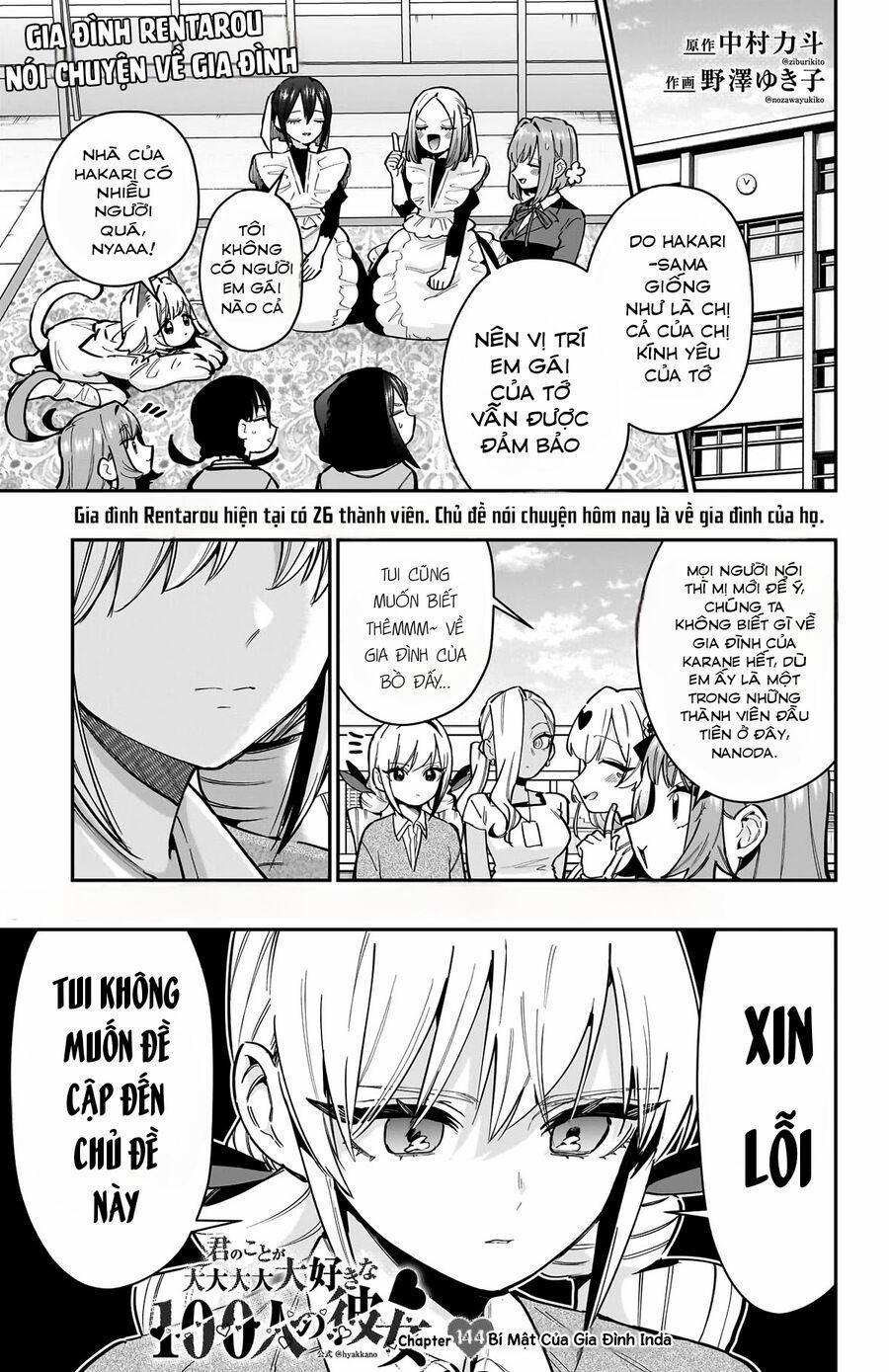 Kimi No Koto Ga Dai Dai Dai Dai Daisuki Na 100-Ri No Kanojo 144 trang 1