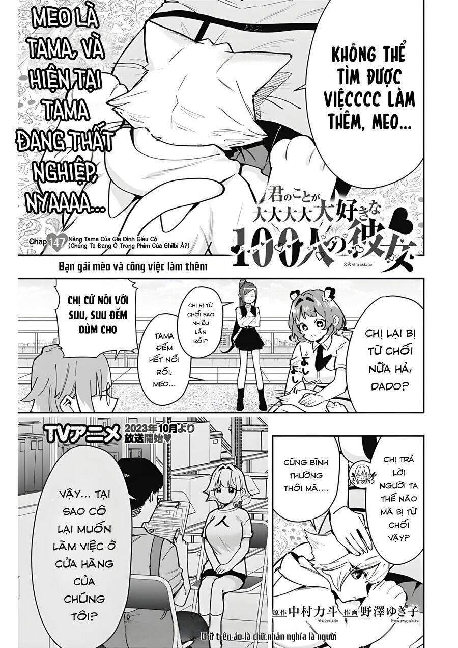 Kimi No Koto Ga Dai Dai Dai Dai Daisuki Na 100-Ri No Kanojo 147 trang 1