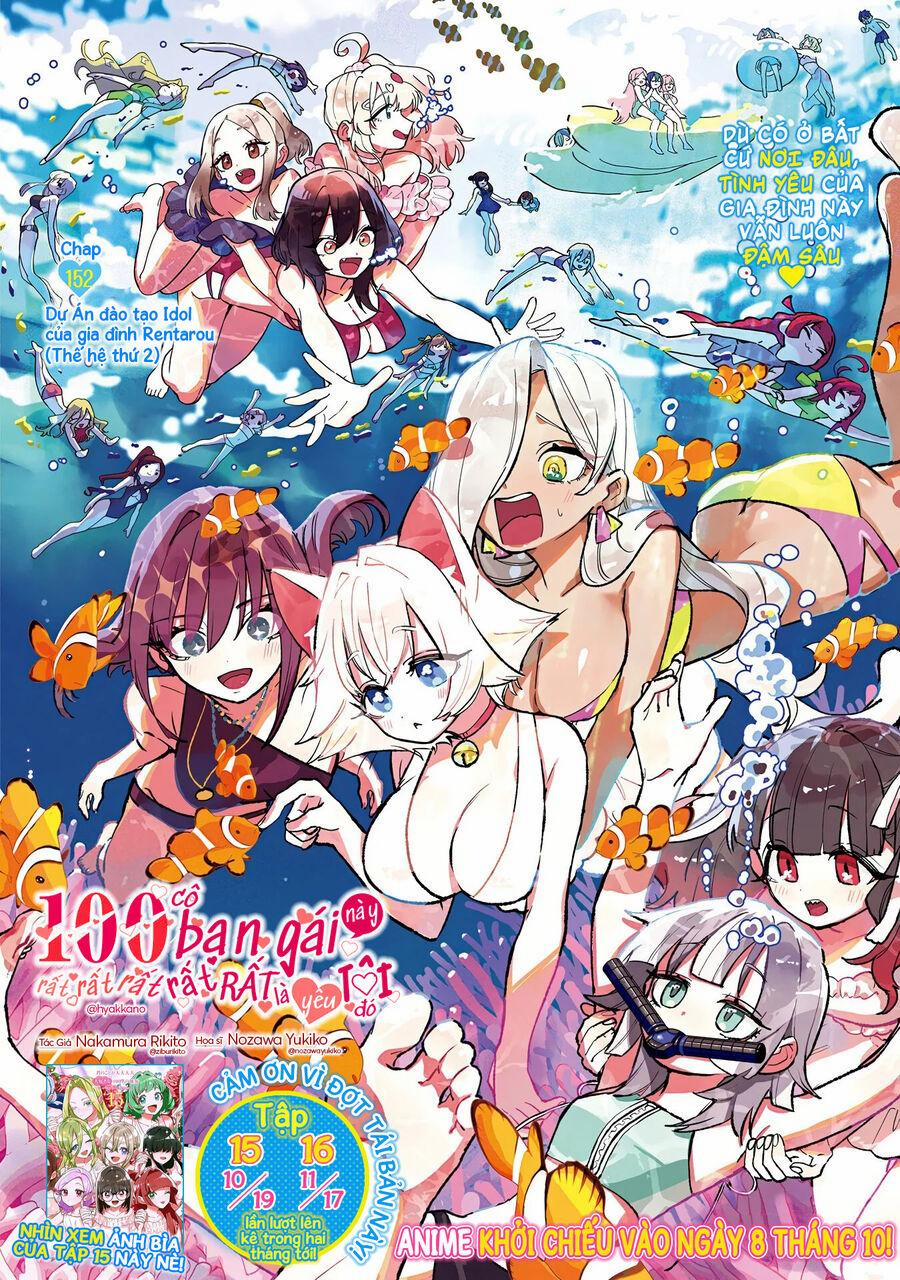 Kimi No Koto Ga Dai Dai Dai Dai Daisuki Na 100-Ri No Kanojo 152 trang 1