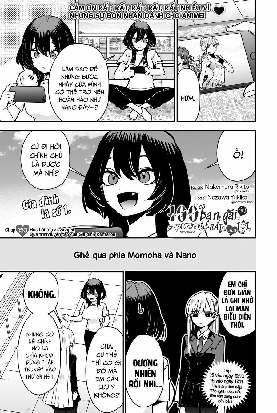 Kimi No Koto Ga Dai Dai Dai Dai Daisuki Na 100-Ri No Kanojo 153 trang 1