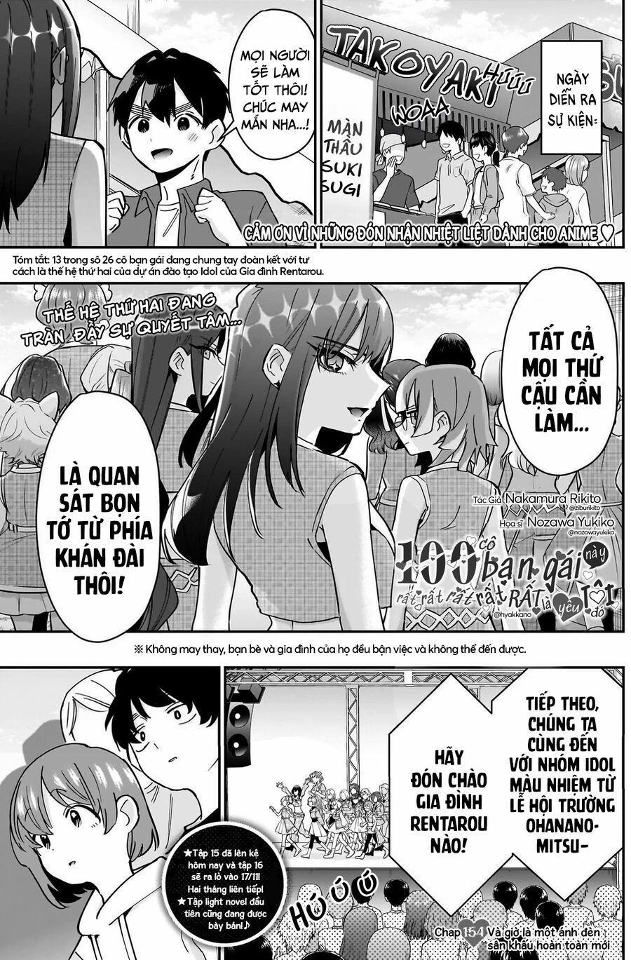 Kimi No Koto Ga Dai Dai Dai Dai Daisuki Na 100-Ri No Kanojo 154 trang 1
