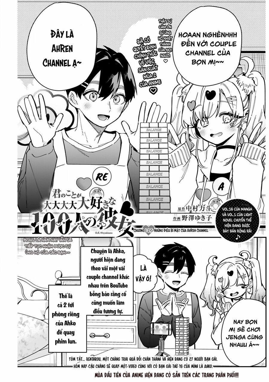 Kimi No Koto Ga Dai Dai Dai Dai Daisuki Na 100-Ri No Kanojo 162 trang 1