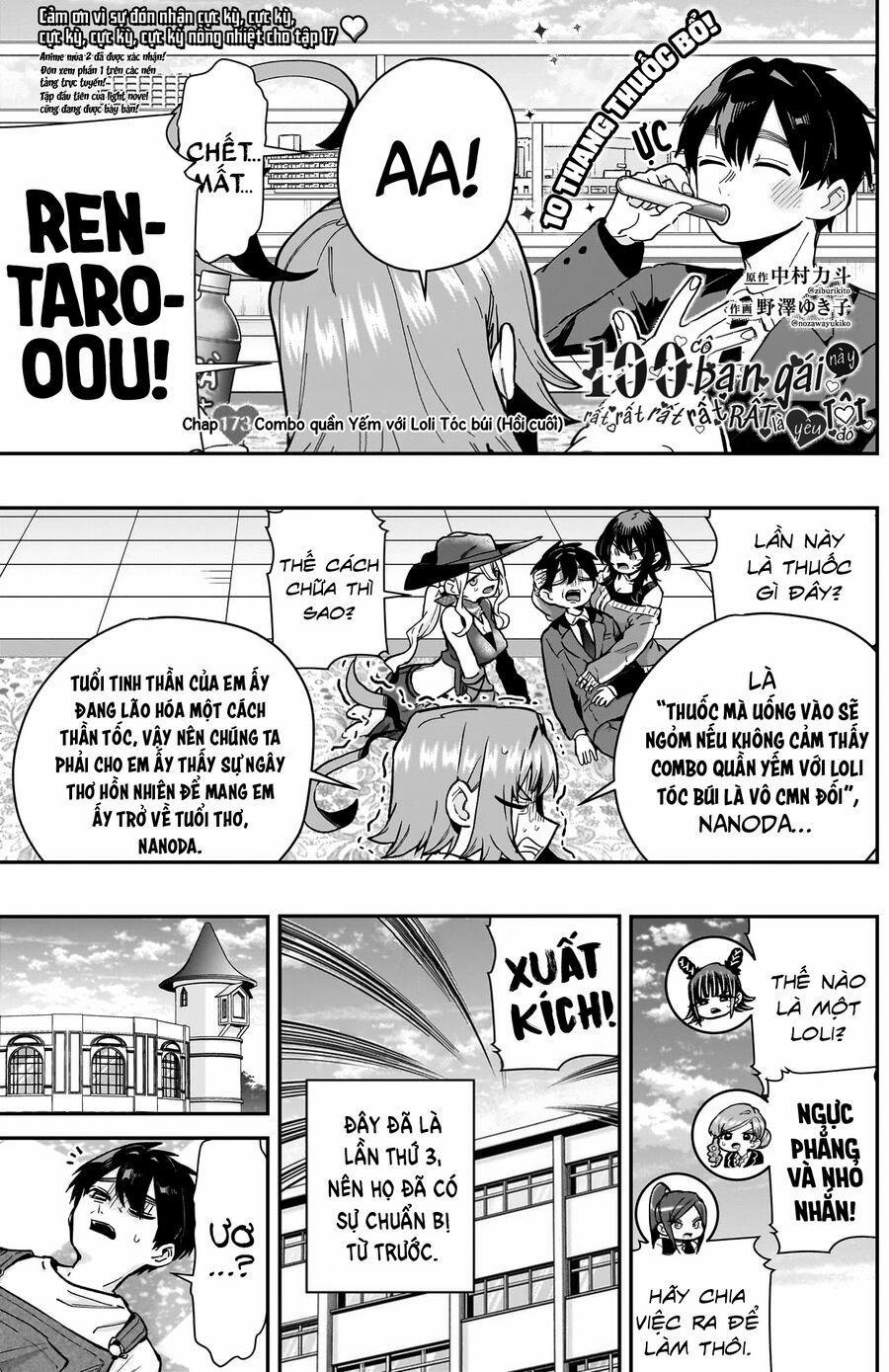 Kimi No Koto Ga Dai Dai Dai Dai Daisuki Na 100-Ri No Kanojo 173 trang 1