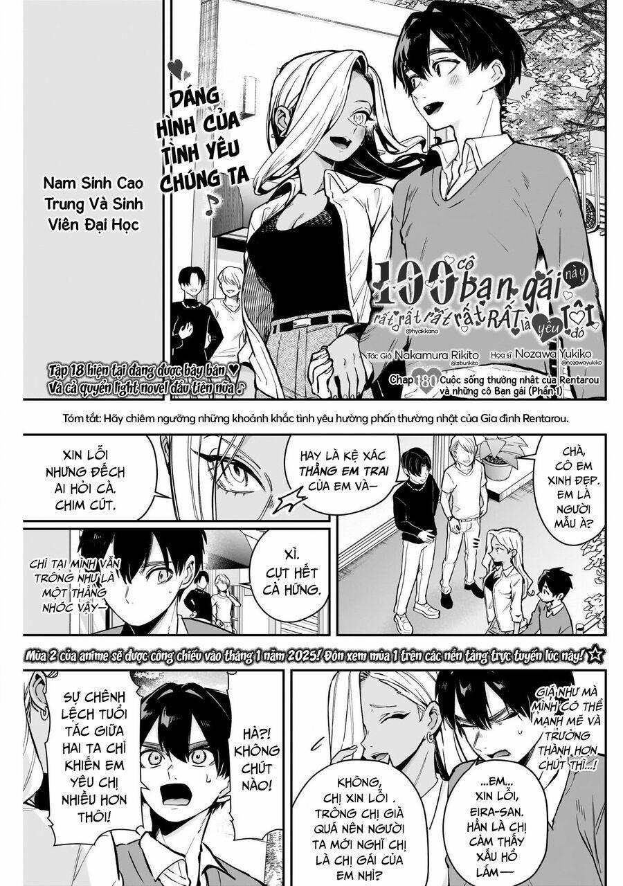 Kimi No Koto Ga Dai Dai Dai Dai Daisuki Na 100-Ri No Kanojo 180 trang 1