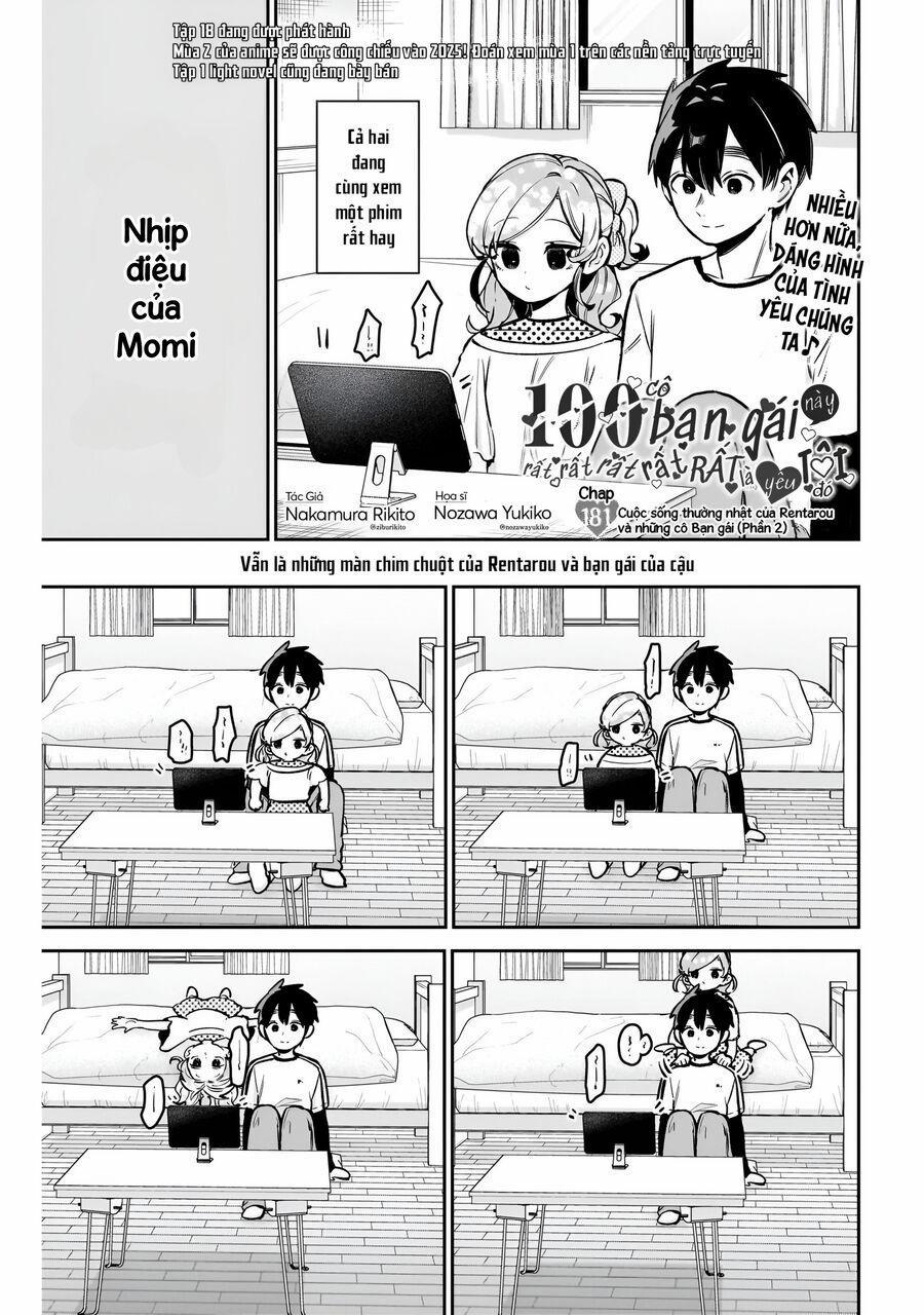 Kimi No Koto Ga Dai Dai Dai Dai Daisuki Na 100-Ri No Kanojo 181 trang 1