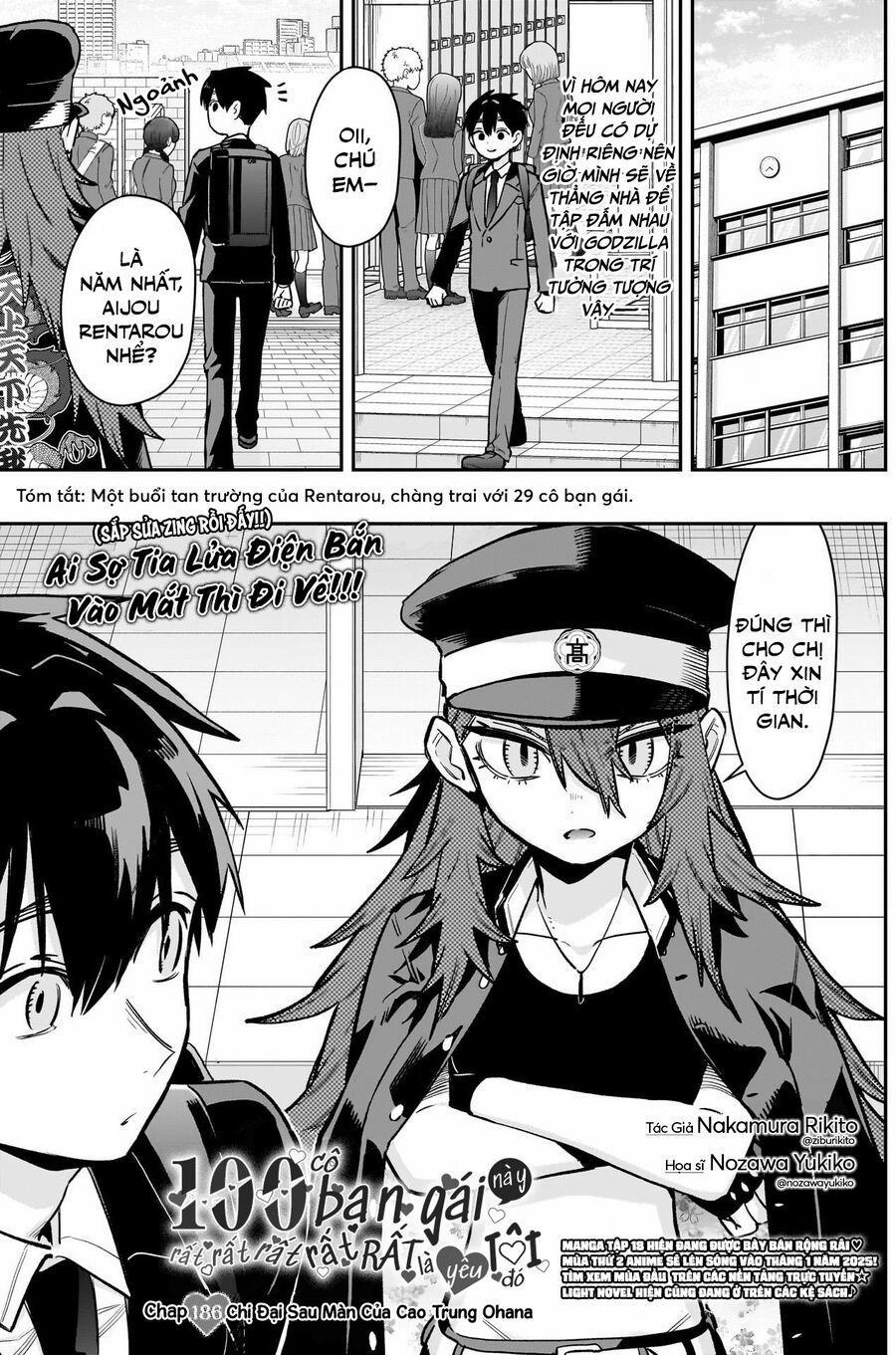 Kimi No Koto Ga Dai Dai Dai Dai Daisuki Na 100-Ri No Kanojo 186 trang 1