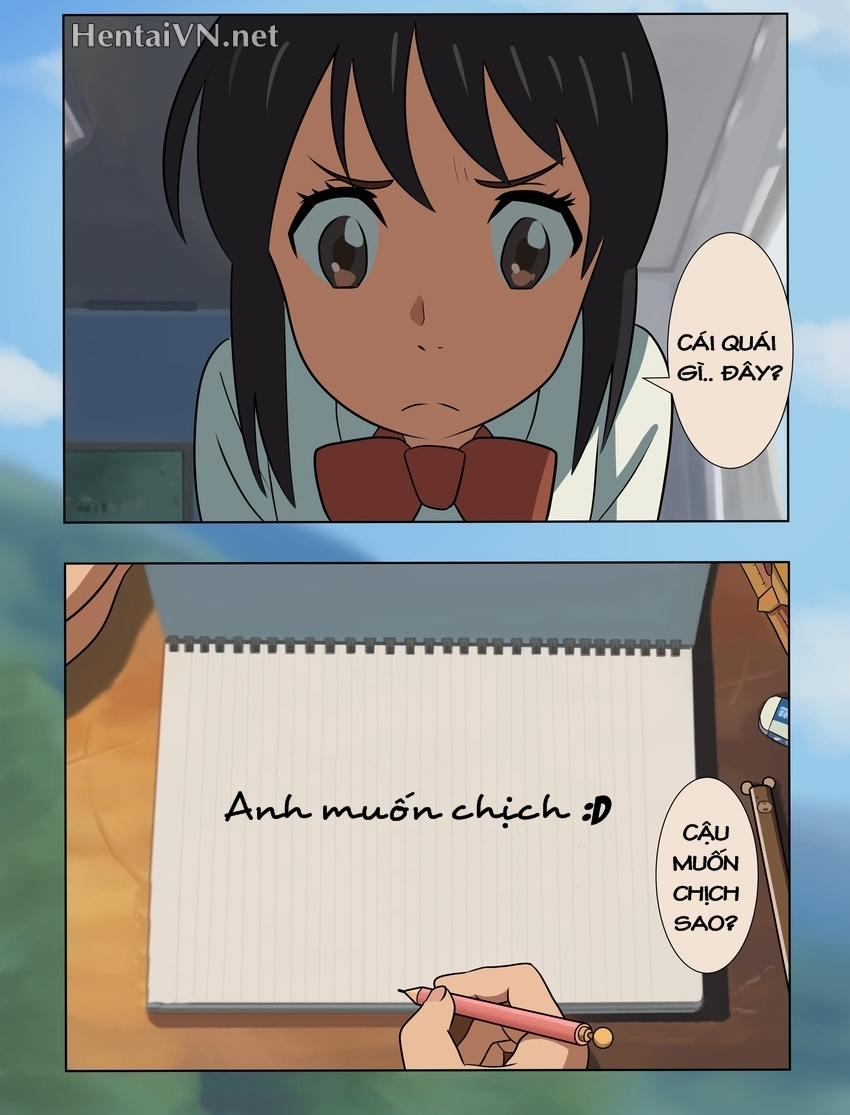 Kimi no Na wa Phiên bản đục khoét! Short 1 trang 6
