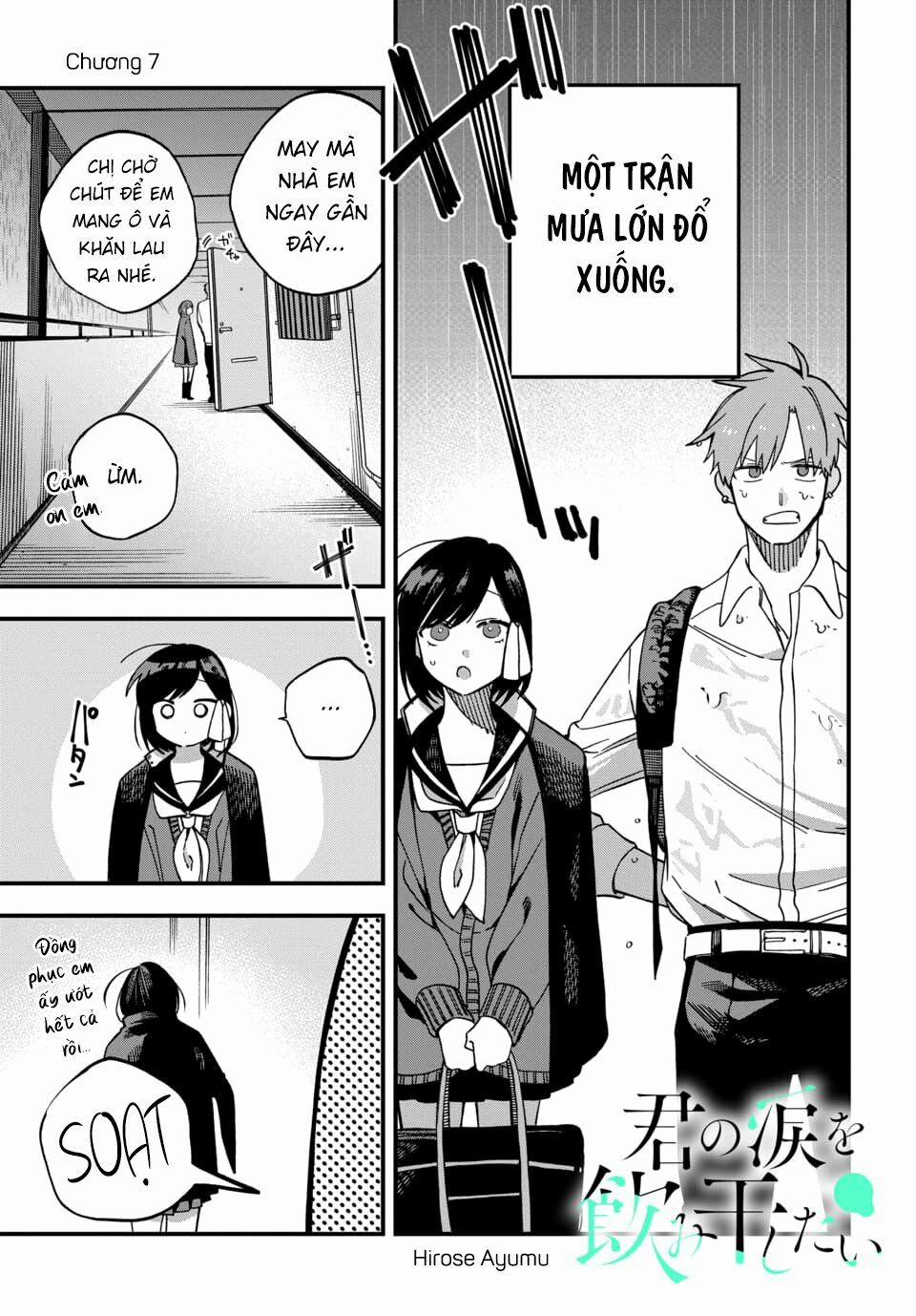 Kimi No Namida Wo Nomihoshitai 7 trang 0