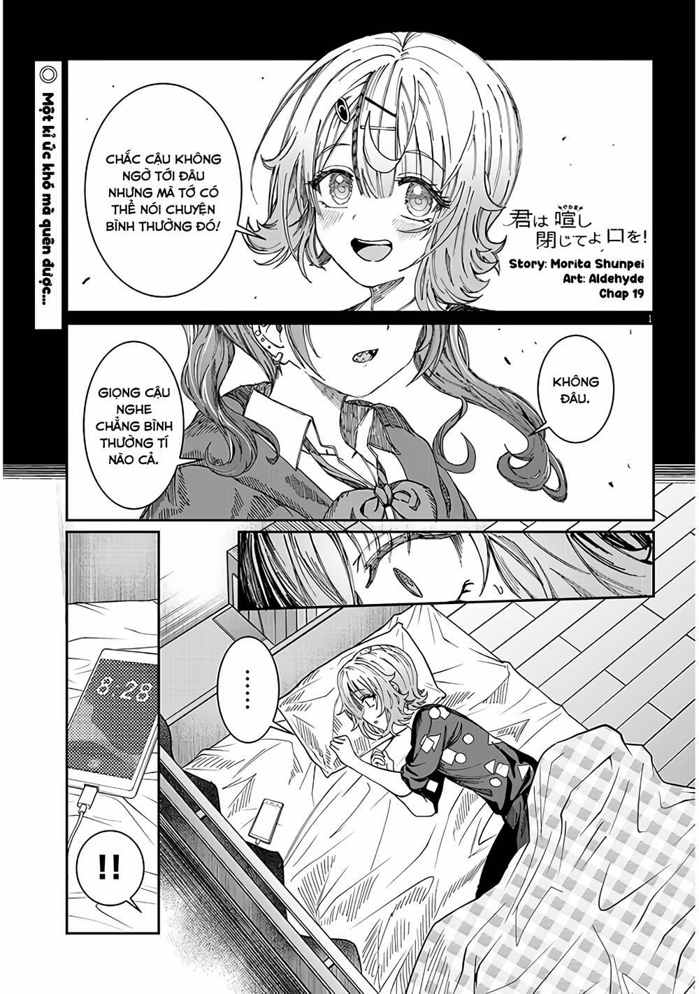 Kimi Wa Yakamashi Tojite Yo Kuchi Wo! 19 trang 1