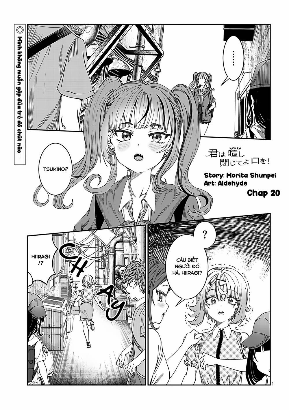 Kimi Wa Yakamashi Tojite Yo Kuchi Wo! 20 trang 1