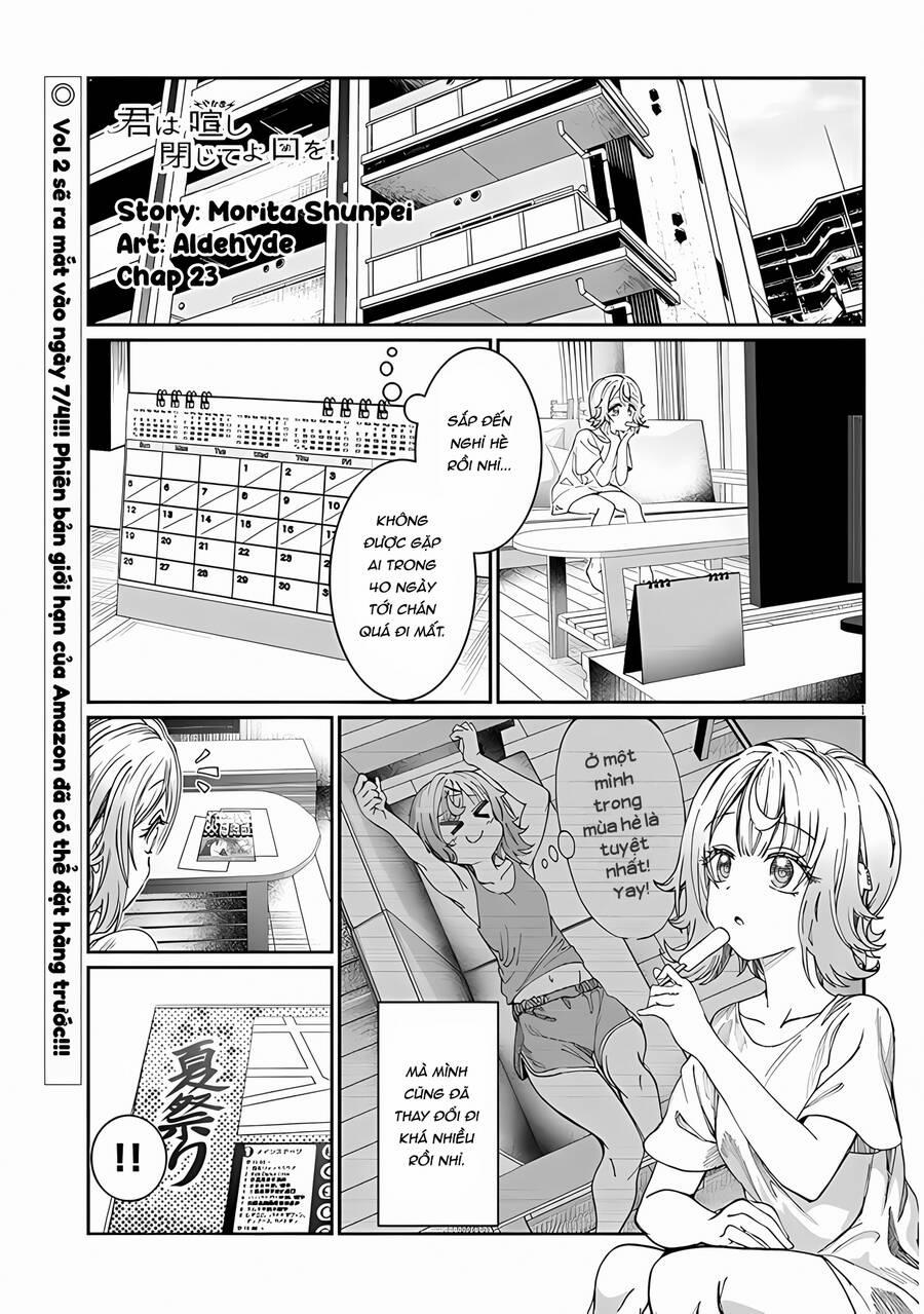 Kimi Wa Yakamashi Tojite Yo Kuchi Wo! 23 trang 1