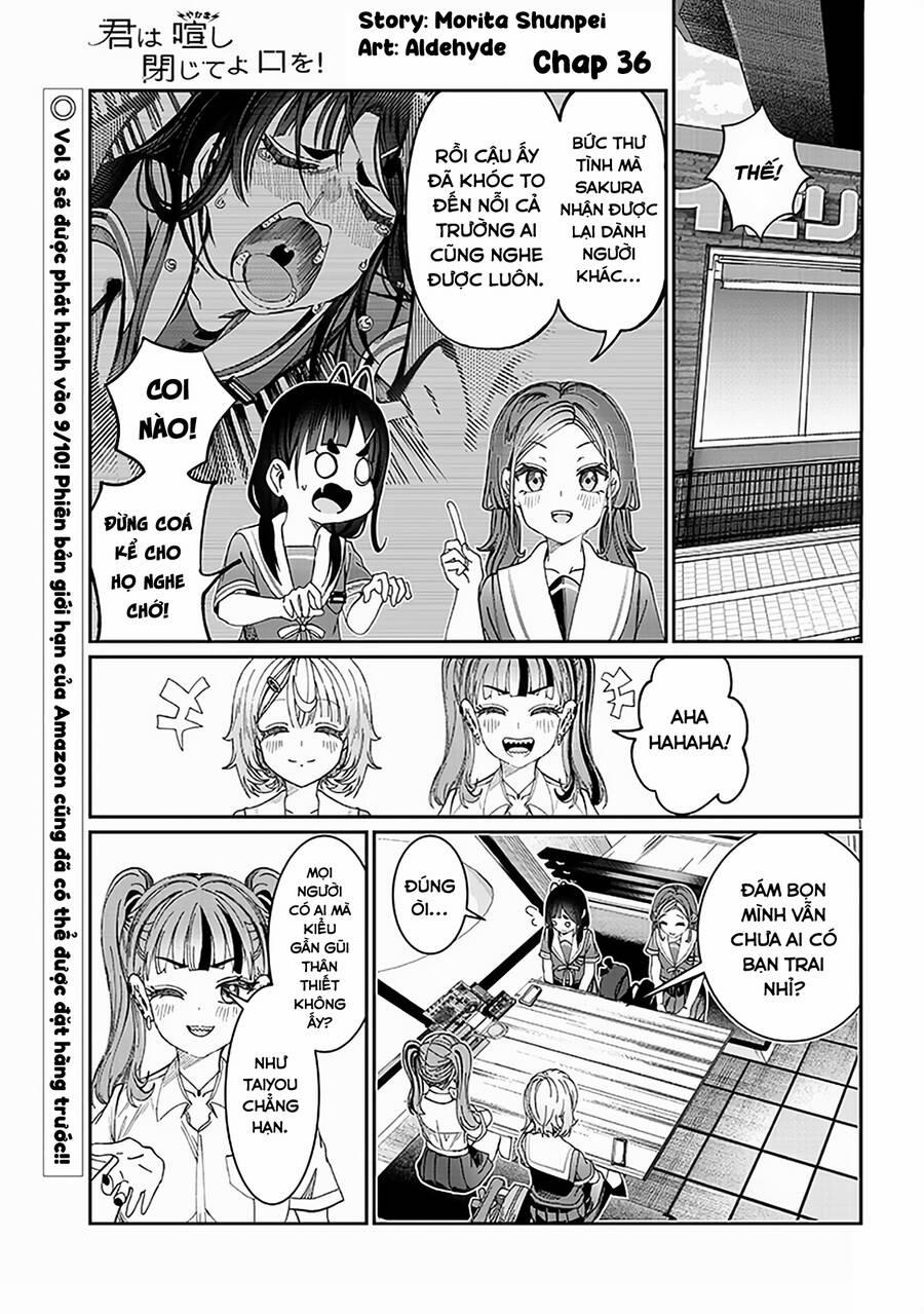 Kimi Wa Yakamashi Tojite Yo Kuchi Wo! 36 trang 0
