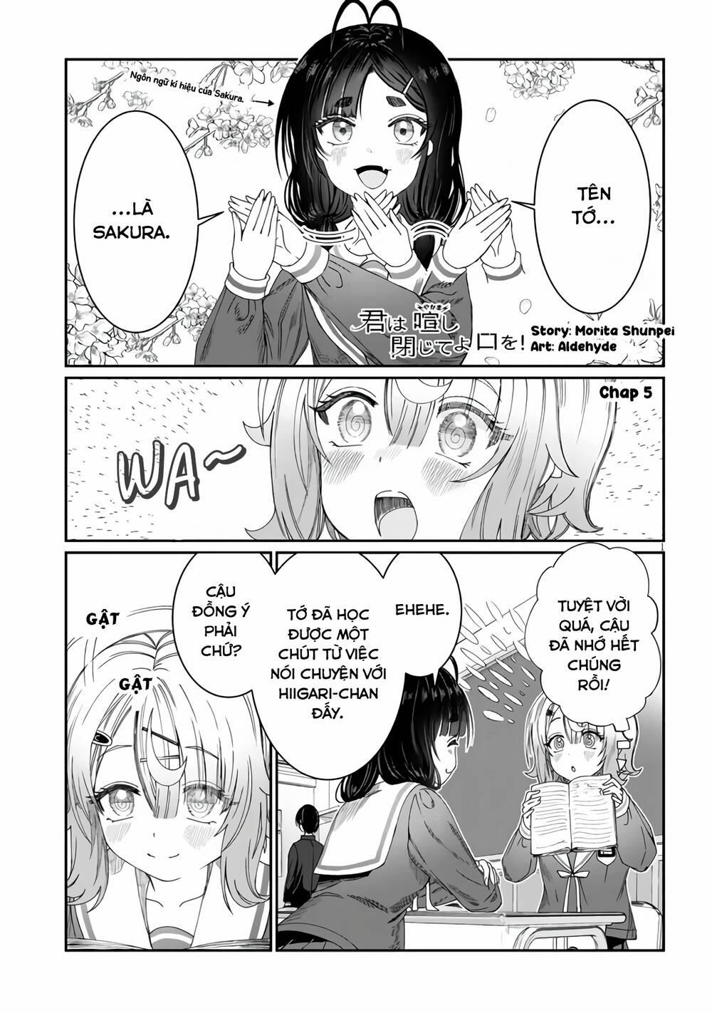 Kimi Wa Yakamashi Tojite Yo Kuchi Wo! 5 trang 0
