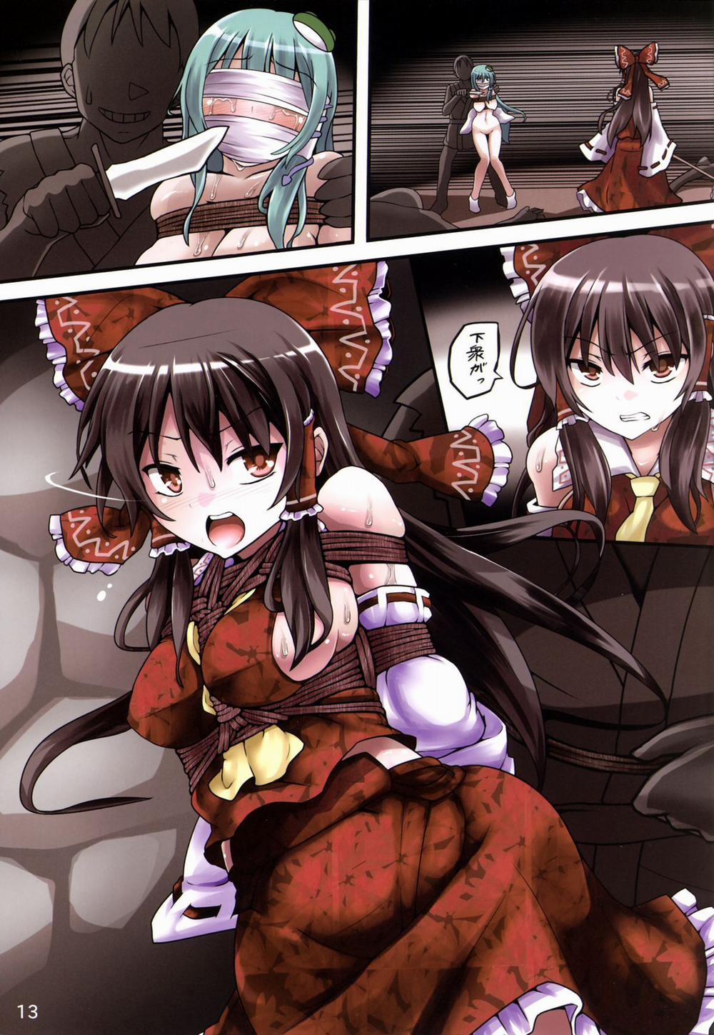 Kinbaku Miko Miko Emaki (Touhou) Oneshot trang 13