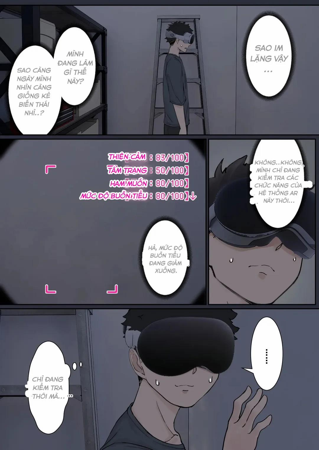 Kính AR giúp tôi thấy nhiều chỉ số của em gái Part 1 trang 14