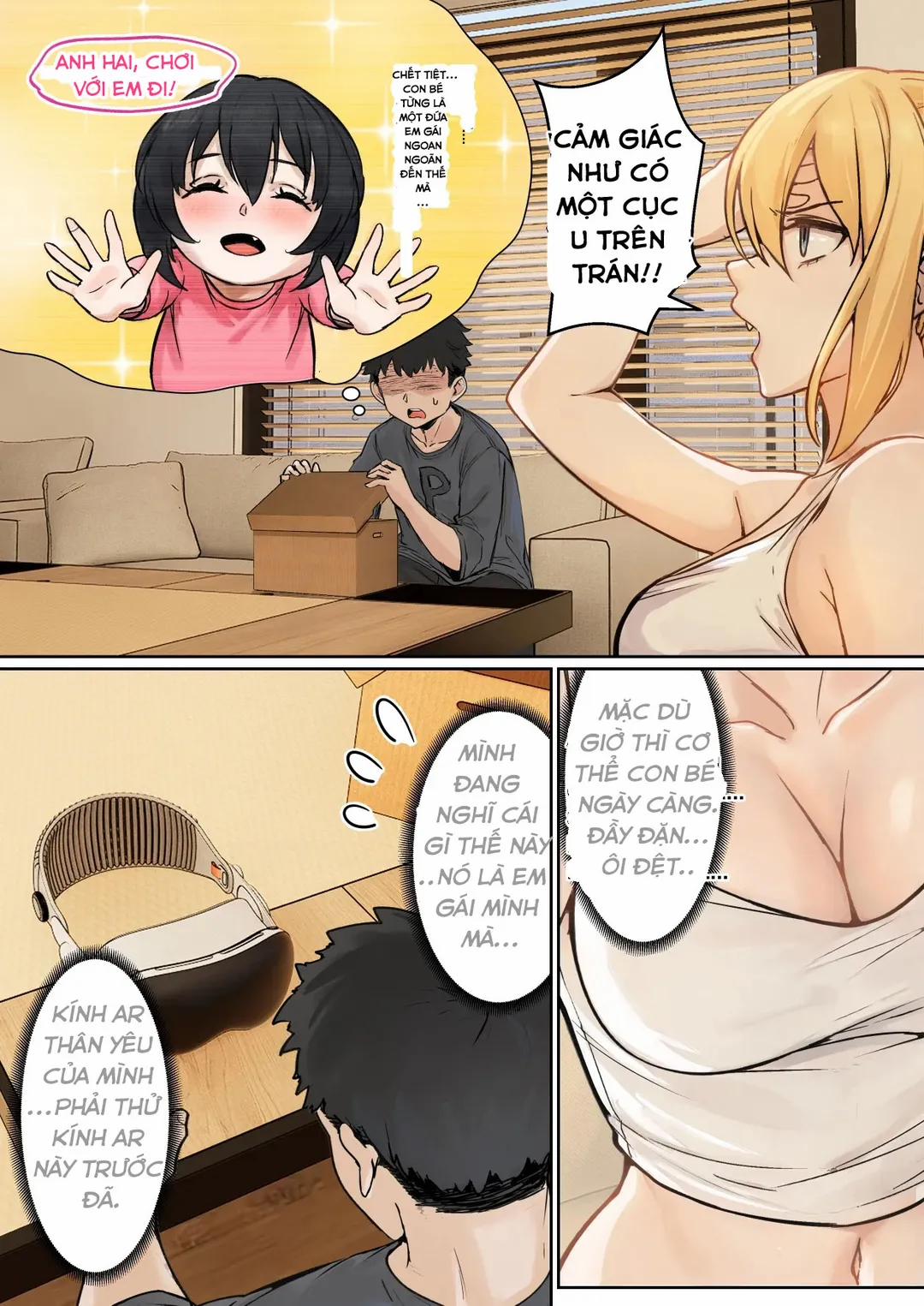 Kính AR giúp tôi thấy nhiều chỉ số của em gái Part 1 trang 4