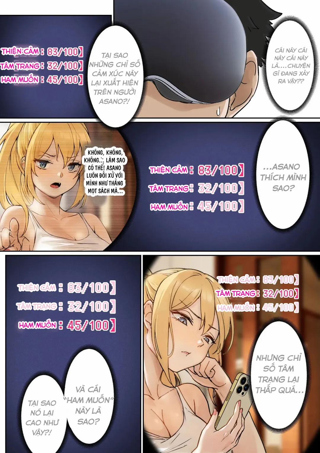 Kính AR giúp tôi thấy nhiều chỉ số của em gái Part 1 trang 8