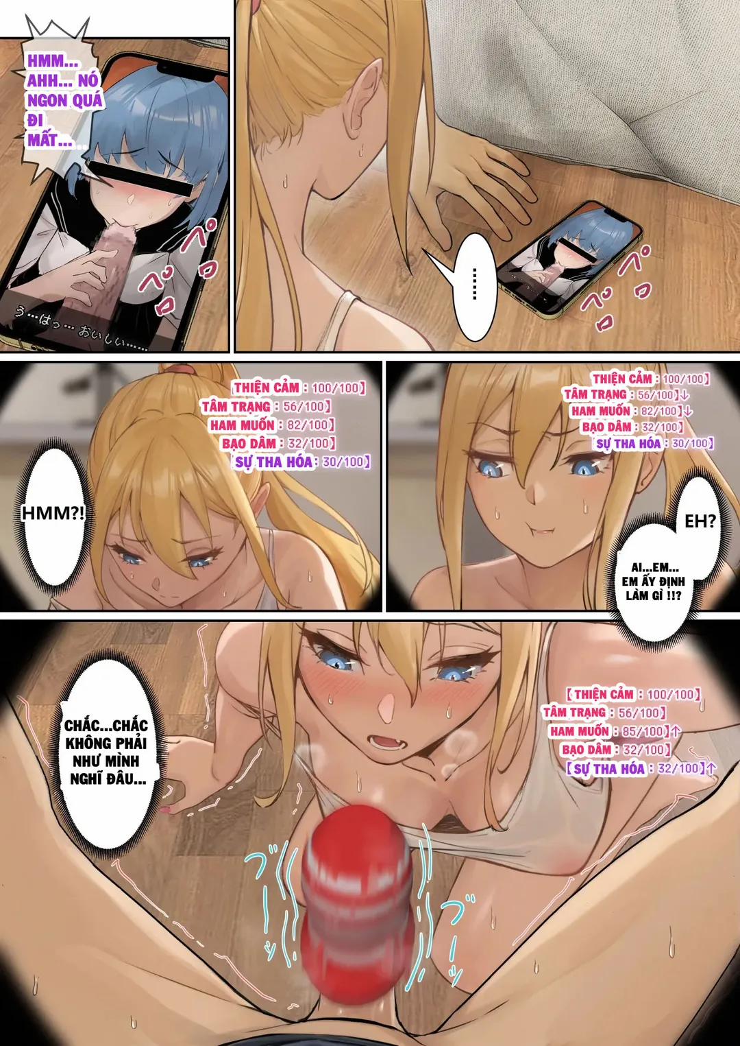 Kính AR giúp tôi thấy nhiều chỉ số của em gái Part 3 trang 19