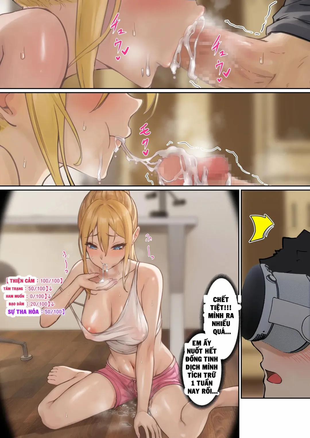 Kính AR giúp tôi thấy nhiều chỉ số của em gái Part 3 trang 32