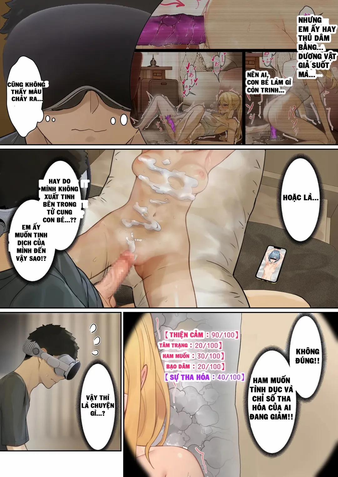 Kính AR giúp tôi thấy nhiều chỉ số của em gái Part 4 trang 34