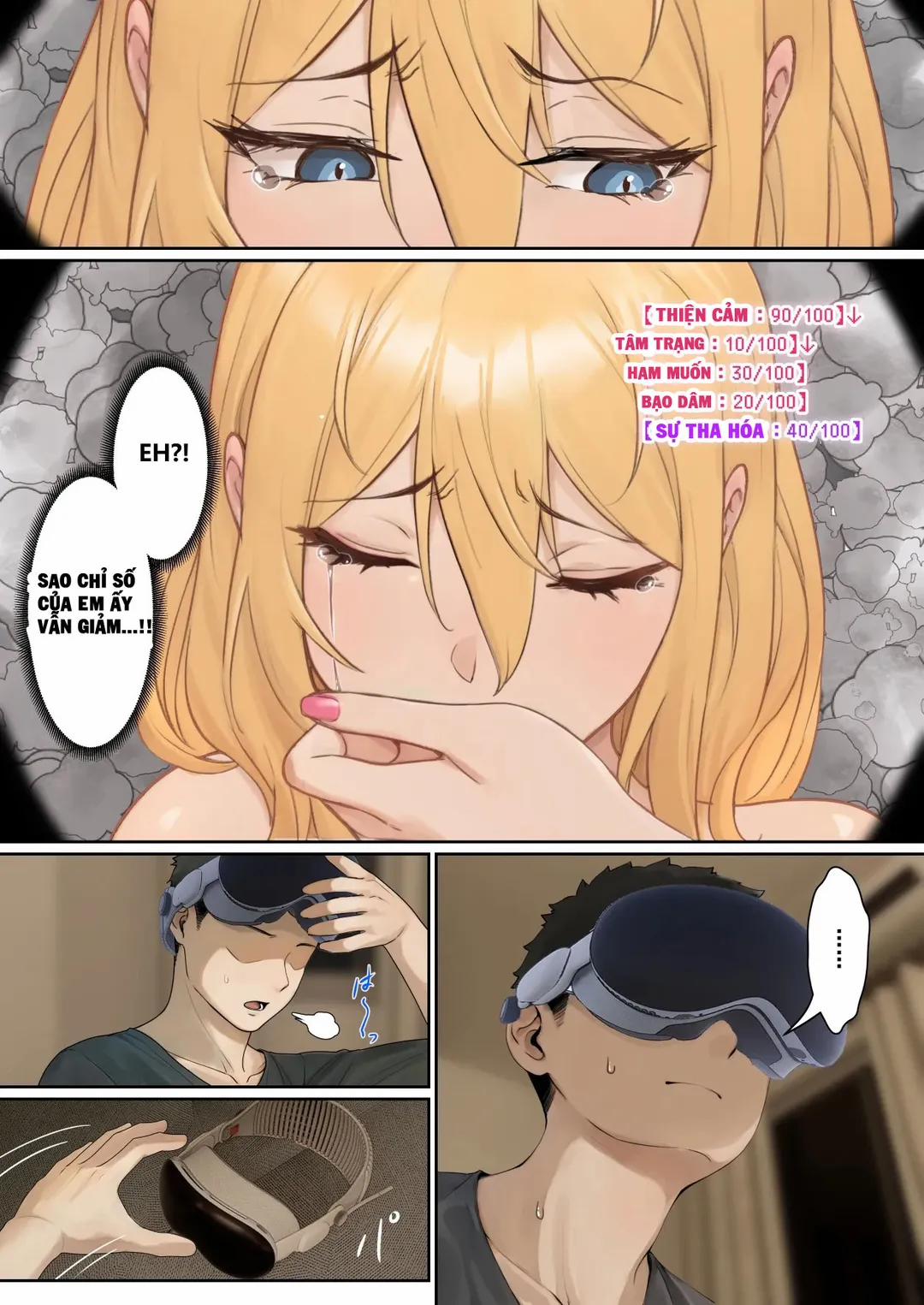 Kính AR giúp tôi thấy nhiều chỉ số của em gái Part 4 trang 36