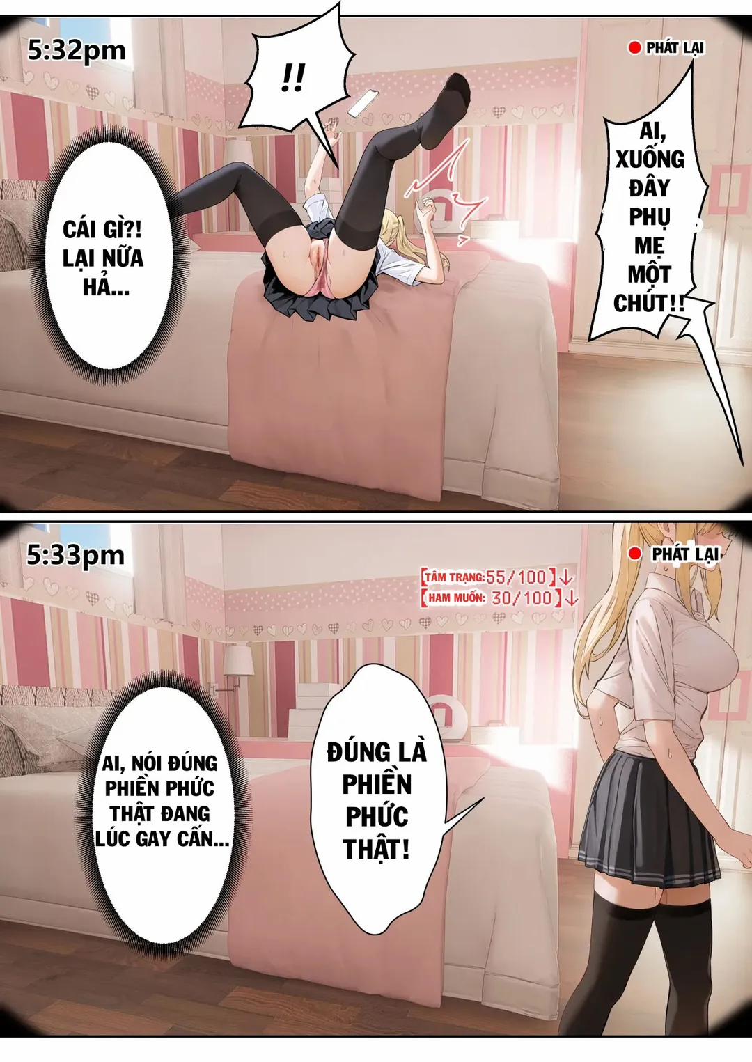 Kính AR giúp tôi thấy nhiều chỉ số của em gái Part 5 trang 15