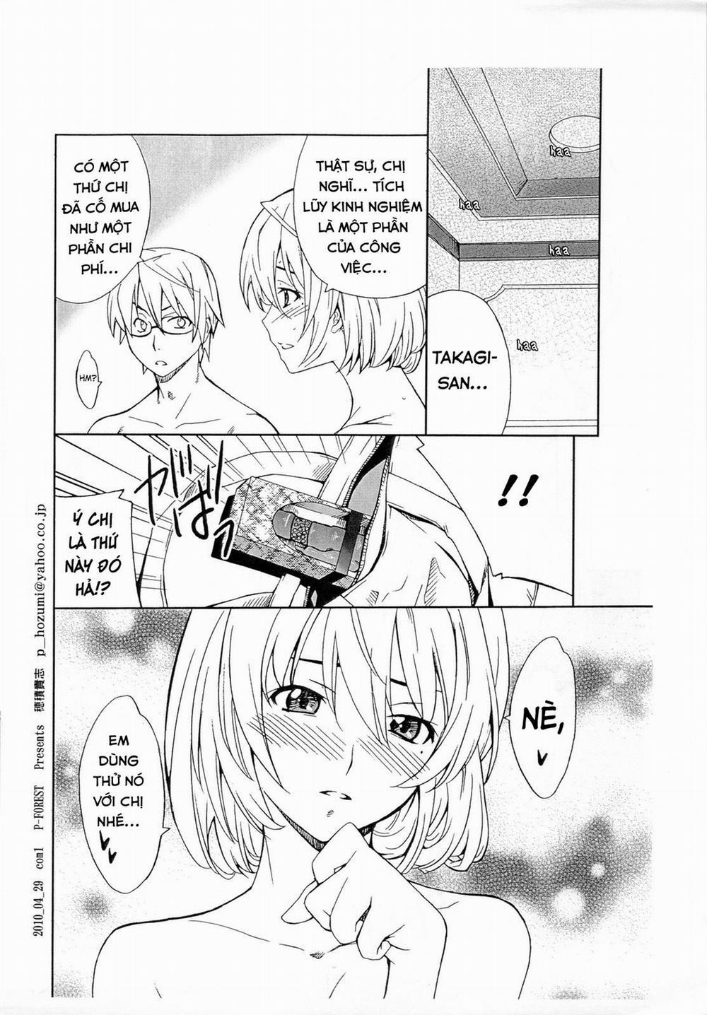 Kinh nghiệm tích lũy của Aoki-san Oneshot trang 7