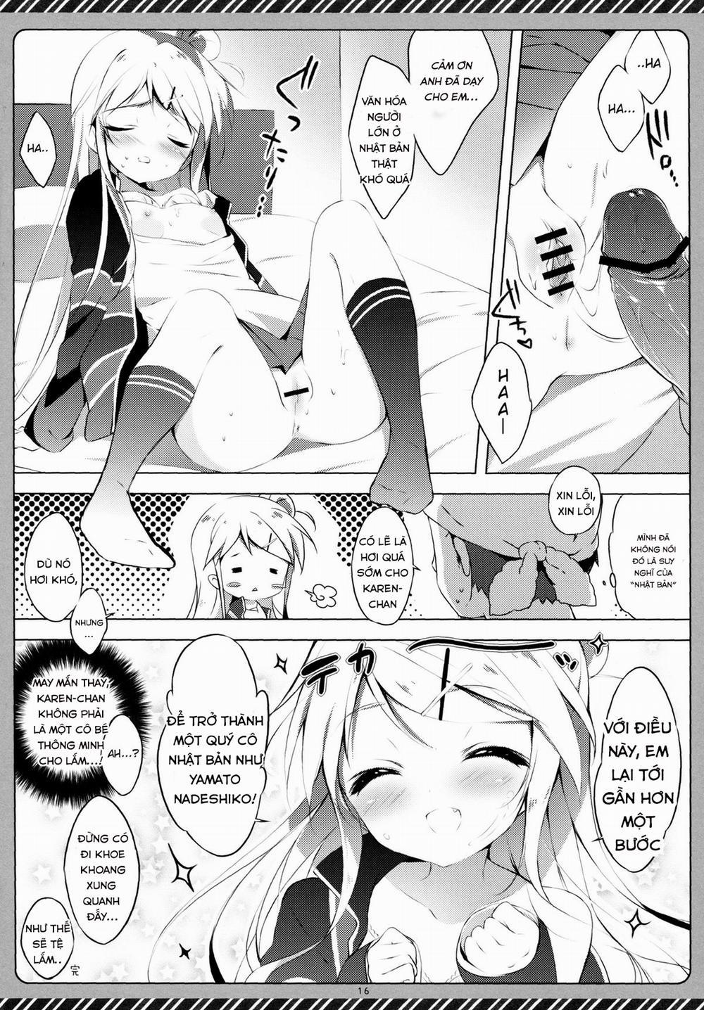 Kiniro Syndrome (Kiniro Mosaic) Oneshot trang 15