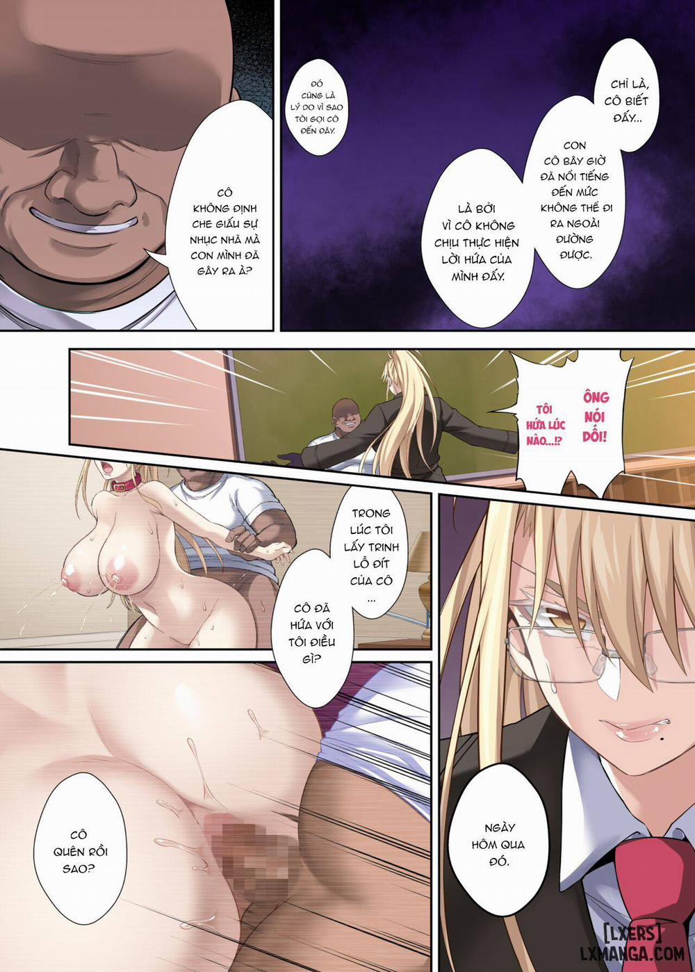 Kinpatsu Bakunyuu no Russia Hitoduma Gakuenchou 4 END trang 7