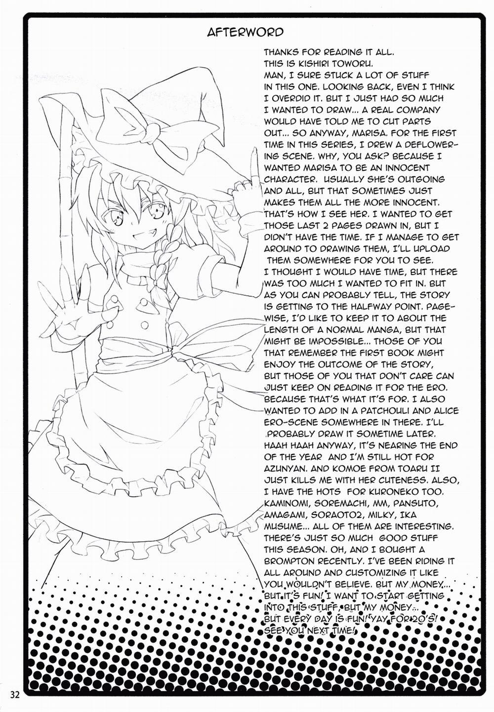 Kirisame Marisa no Yuuutsu (Touhou) 6 trang 30