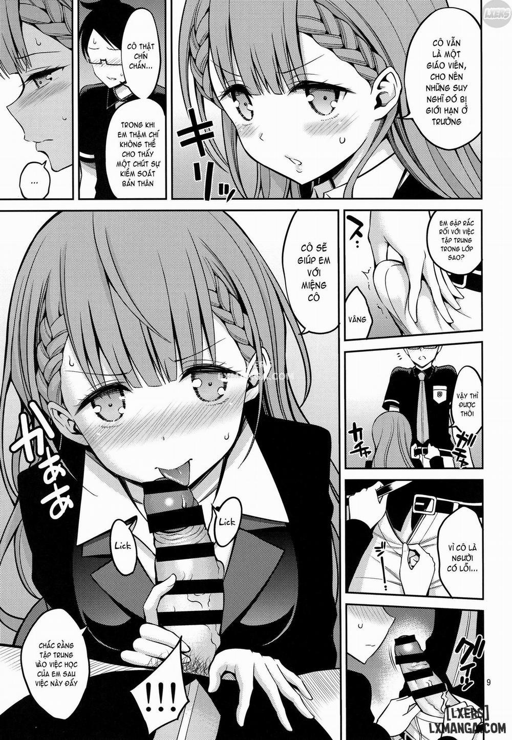 Kirisu Sensei wa Gaman ga Dekinai Oneshot trang 10