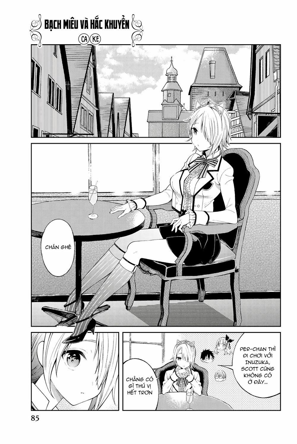 Kishuku Gakkou No Juliet The Official Anthology 0 Bạch miêu và Hắc khuyển trang 1