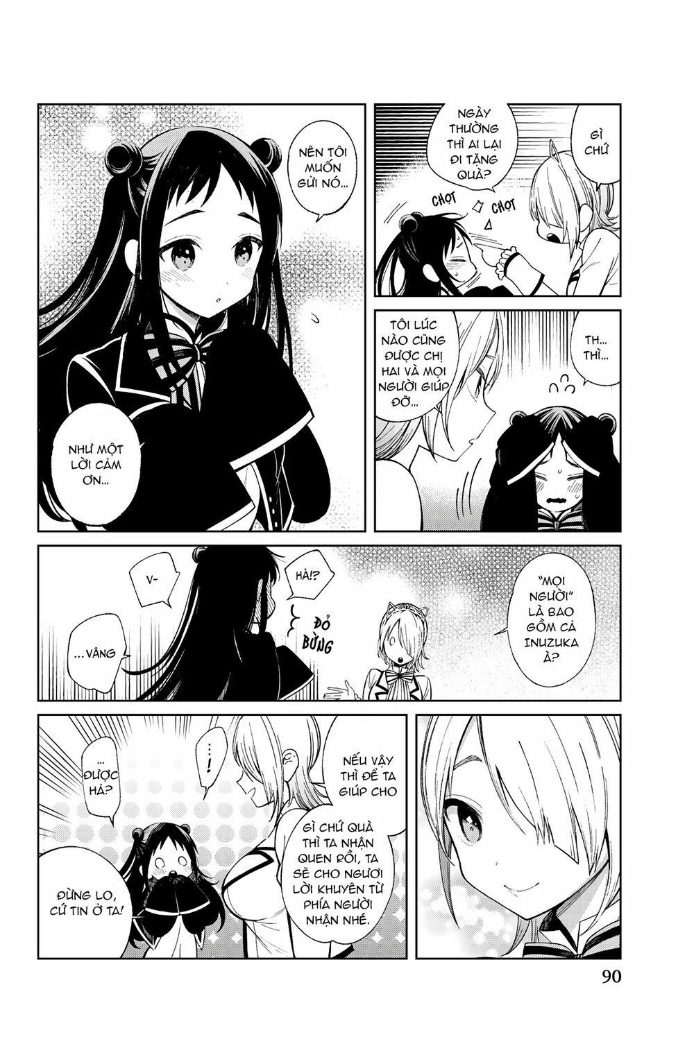 Kishuku Gakkou No Juliet The Official Anthology 0 Bạch miêu và Hắc khuyển trang 6