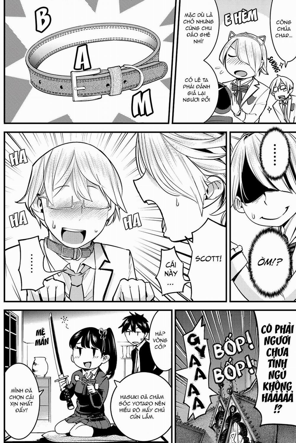 Kishuku Gakkou No Juliet The Official Anthology 0 Ngày thường của Chó và Mèo trang 10